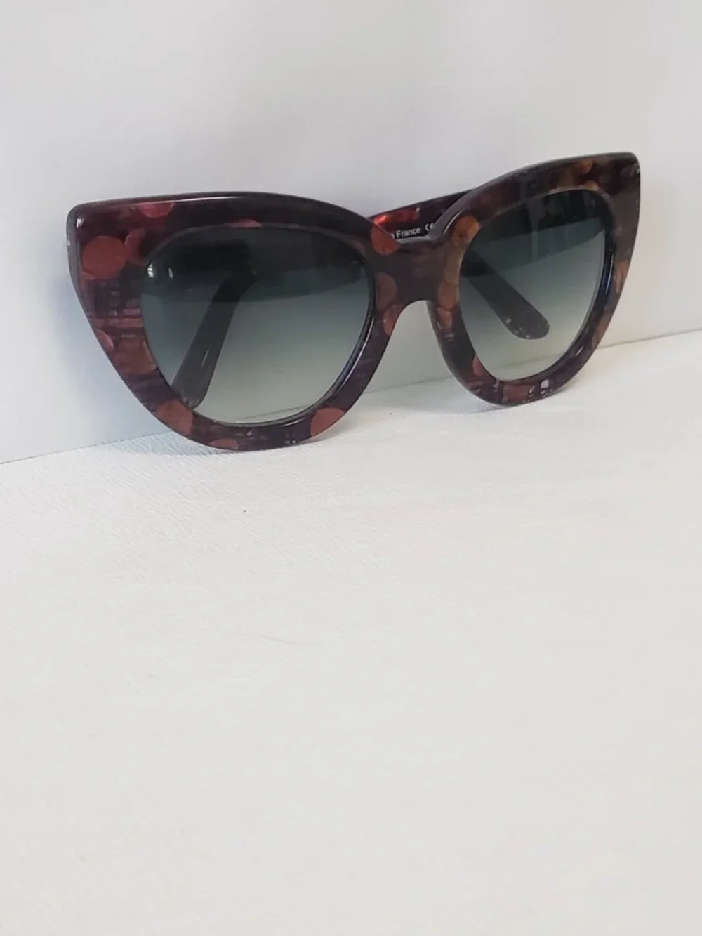 Morgenthal Frederics New York Sunglasses Made in France MAE Oversized Gradient